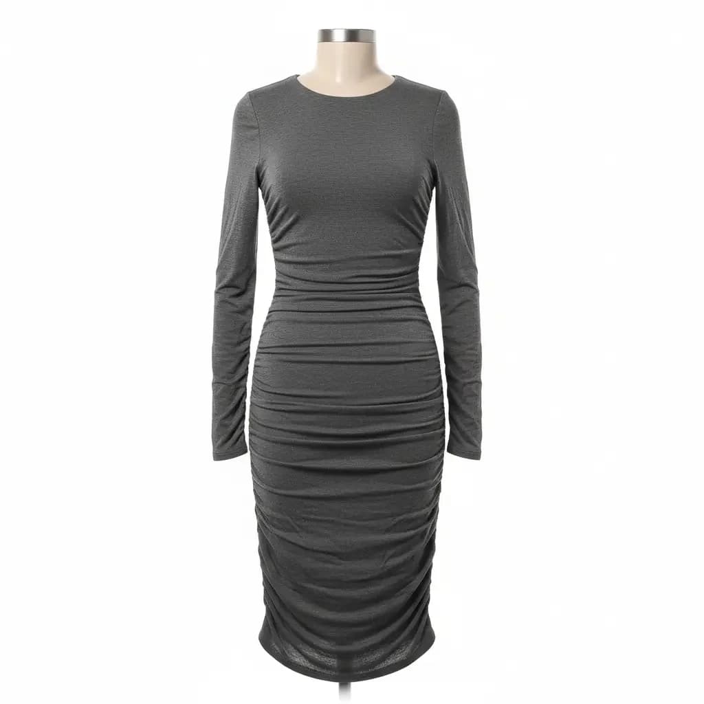 Ruched Bodycon Dress