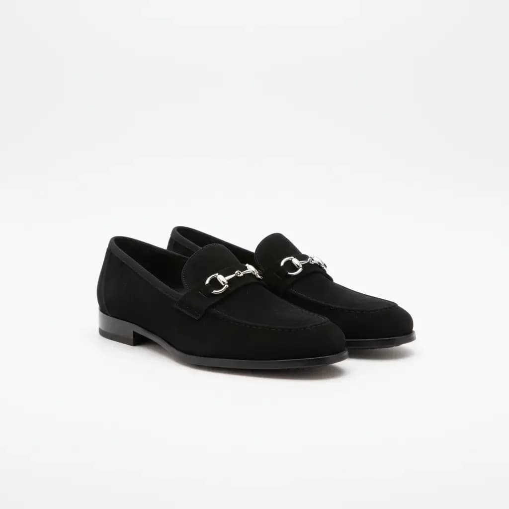 Suede Loafers